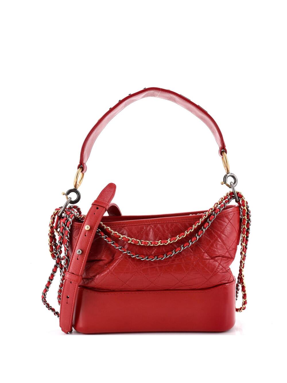 Chanel Gabrielle Hobo With Logo Handle #259688C33B